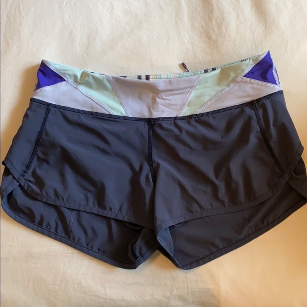 Lululemon speed shorts- size 6